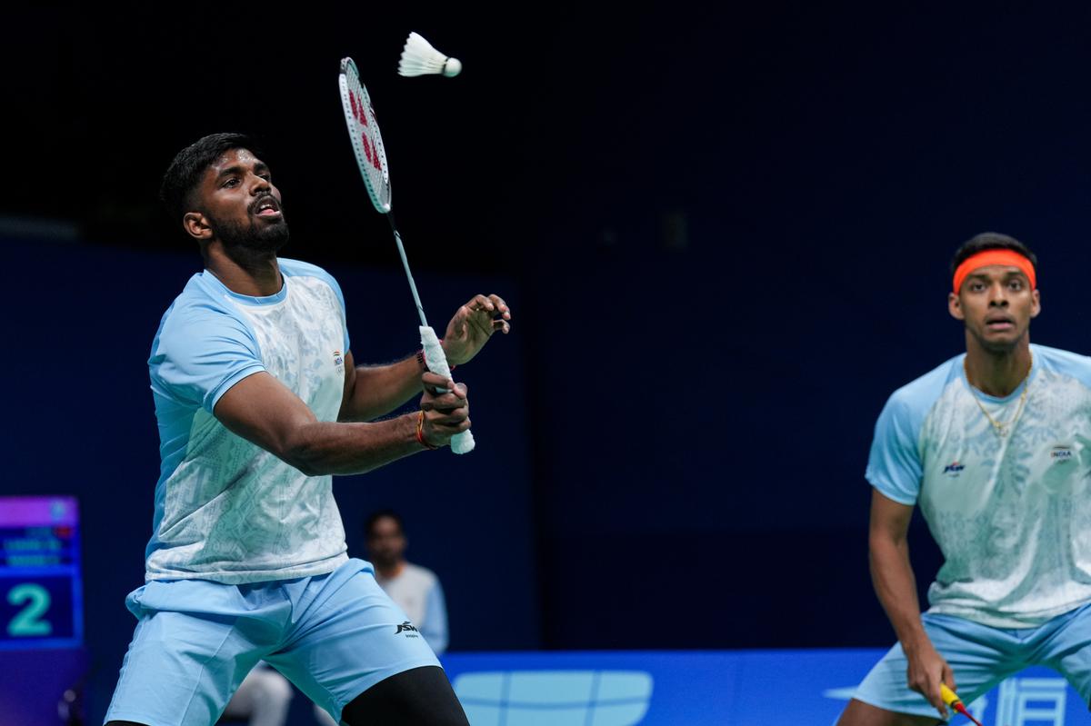 Peaking at the right time: Satwik-Chirag is one of the most feared doubles pairings in the world right now. A lot will be expected of them at the Paris Olympics. 