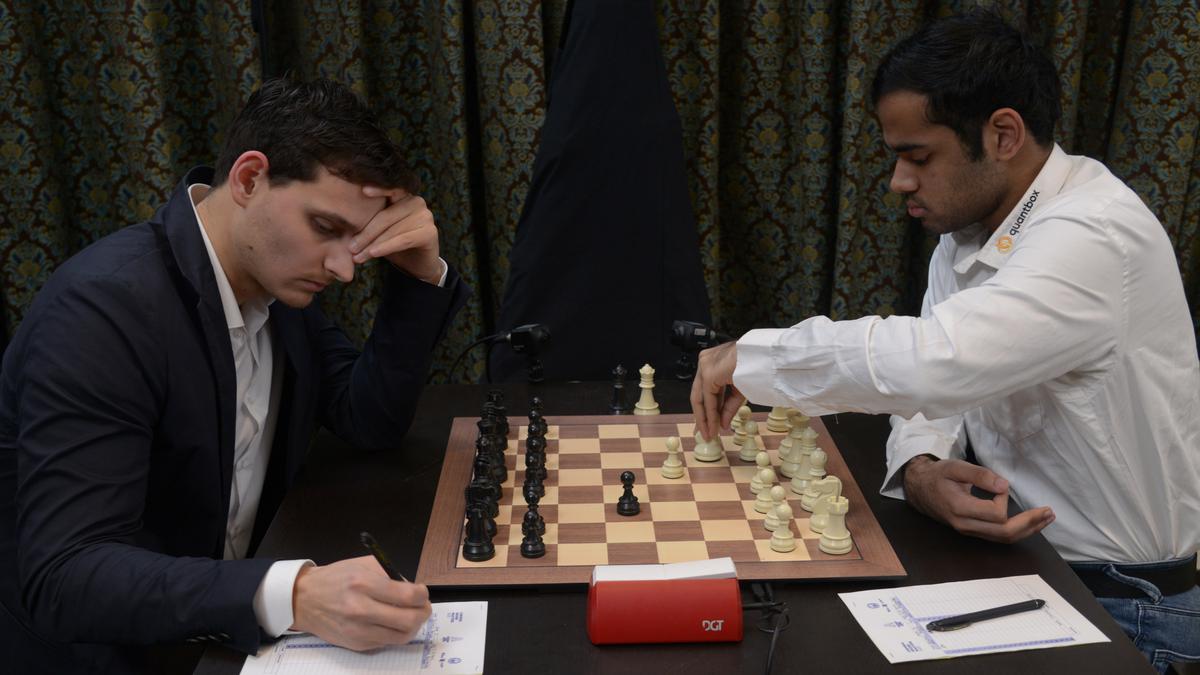 Chennai Grand Masters 2023: Harikrishna, Sjugirov joint leaders after  second round - Sportstar