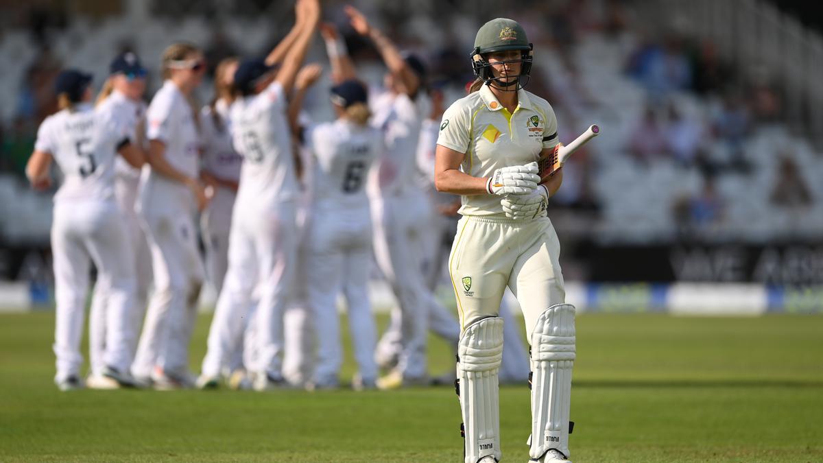 Women’s Ashes Nottingham Test: Perry stars for Australia before Ecclestone and Co. hit back