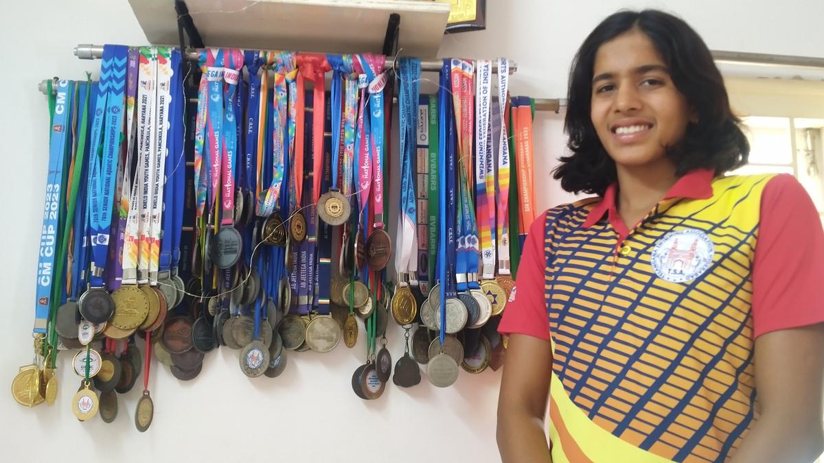 Vritti Agarwal becomes first-ever swimmer from Telangana to qualify for Asian Games