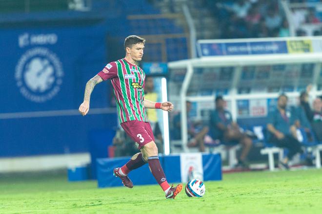 Damjanovic’s attributes on the ball and his frame proved pivotal to ATK Mohun Bagan’s defensive record this season.