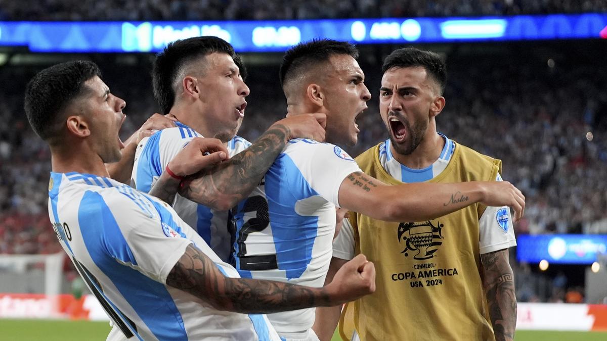 Argentina vs Chile highlights in pictures, Copa America 2024 Lionel