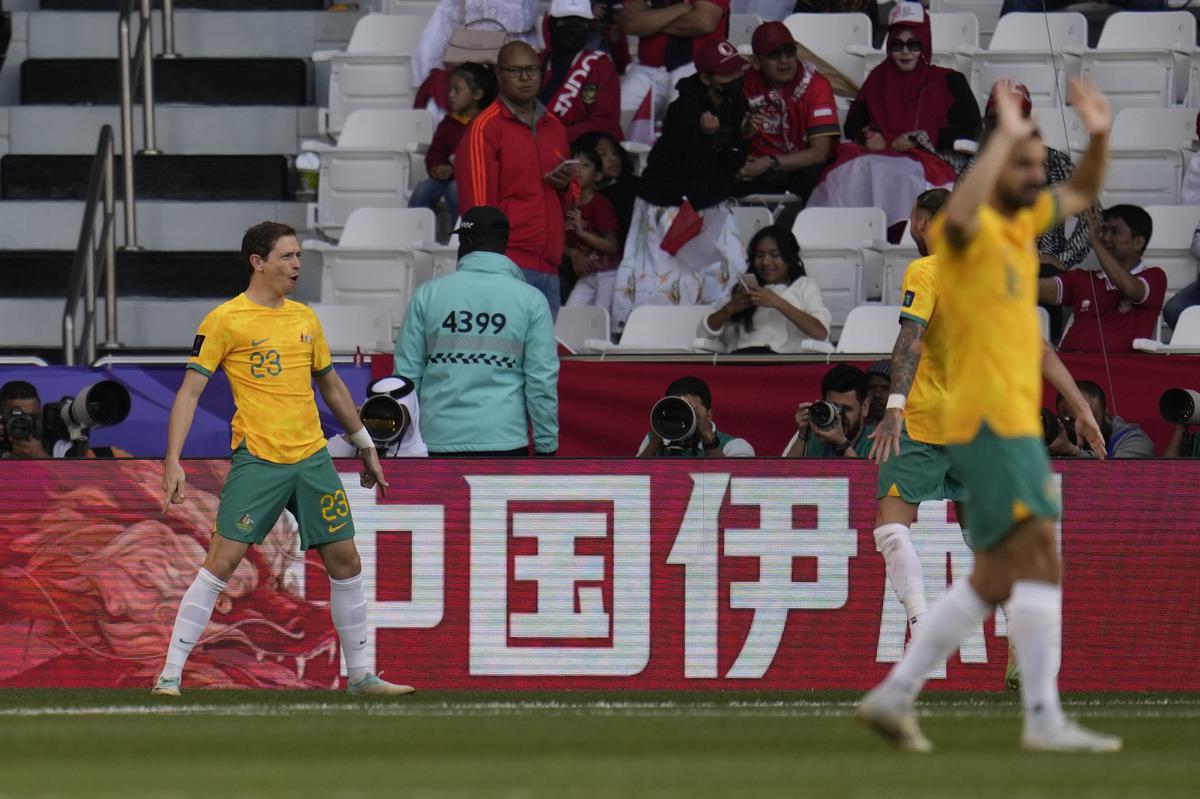 Piala Asia AFC 2023: Australia mengalahkan Indonesia 4-0 untuk mencapai perempat final