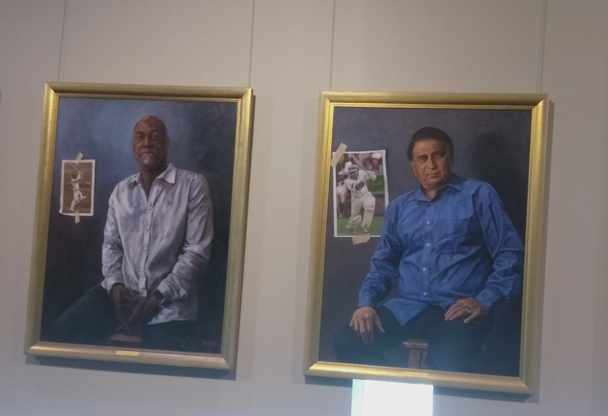 On the walls, Sunil Gavaskar, Viv Richards and many others stare back.