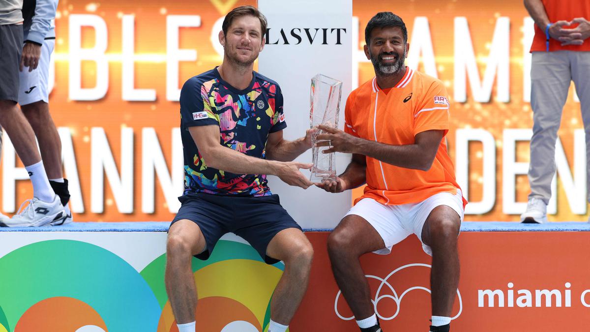 Miami Open 2024: Bopanna-Ebden clinch title, return to world No. 1 ranking