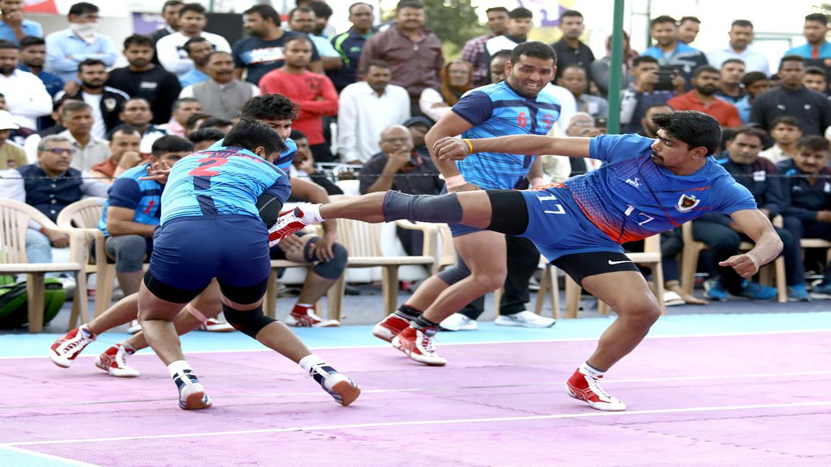 Pawan Sehrawat leads Railways to Kabaddi Senior National win