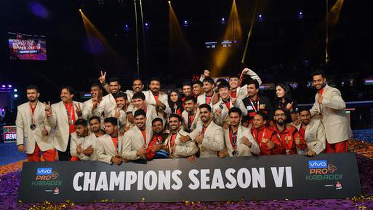 Pro kabaddi cheap season 6 champion