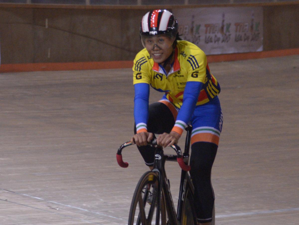 Track Asian Cup Cycling Deborah takes silver with career-best effort