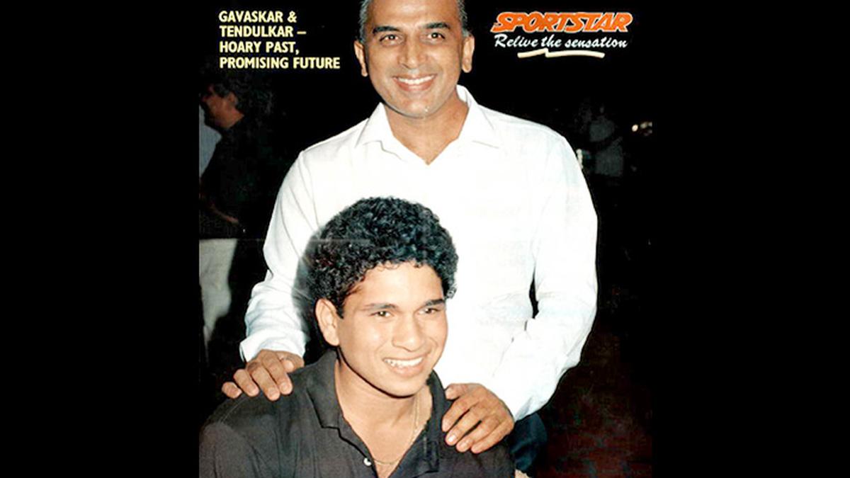 Sachin Tendulkar's Sportstar Posters Sportstar