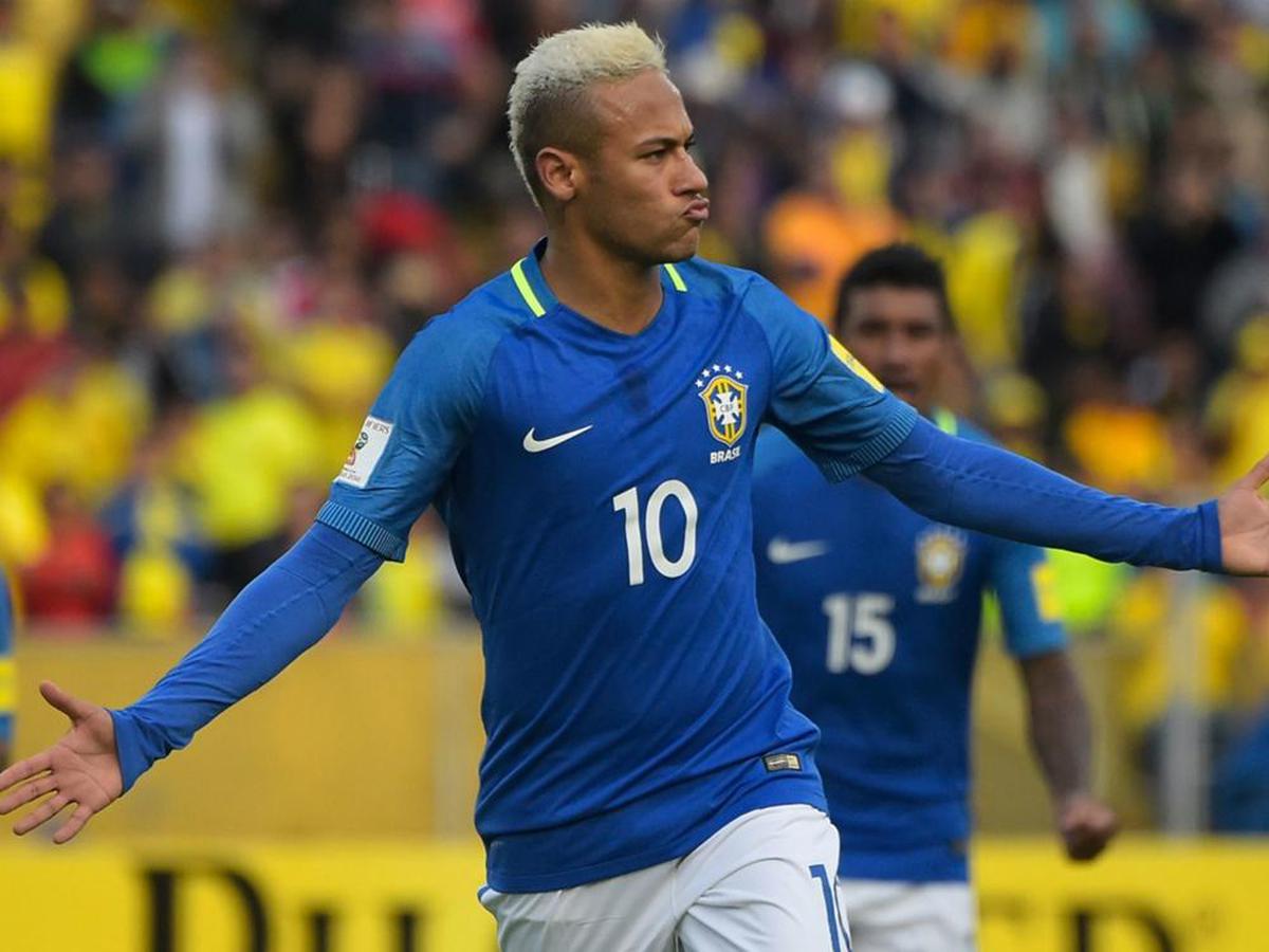 Neymar brazil cheap blue jersey