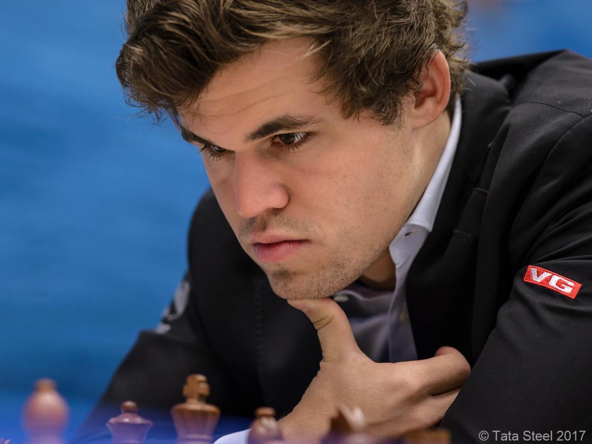 Wins for Carlsen and Rapport in Tata Steel Masters Round 2