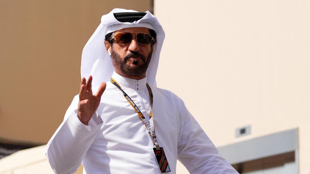 ‘Pushing for more events in India, including Formula 1,’ says FIA president Mohammed Ben Sulayem