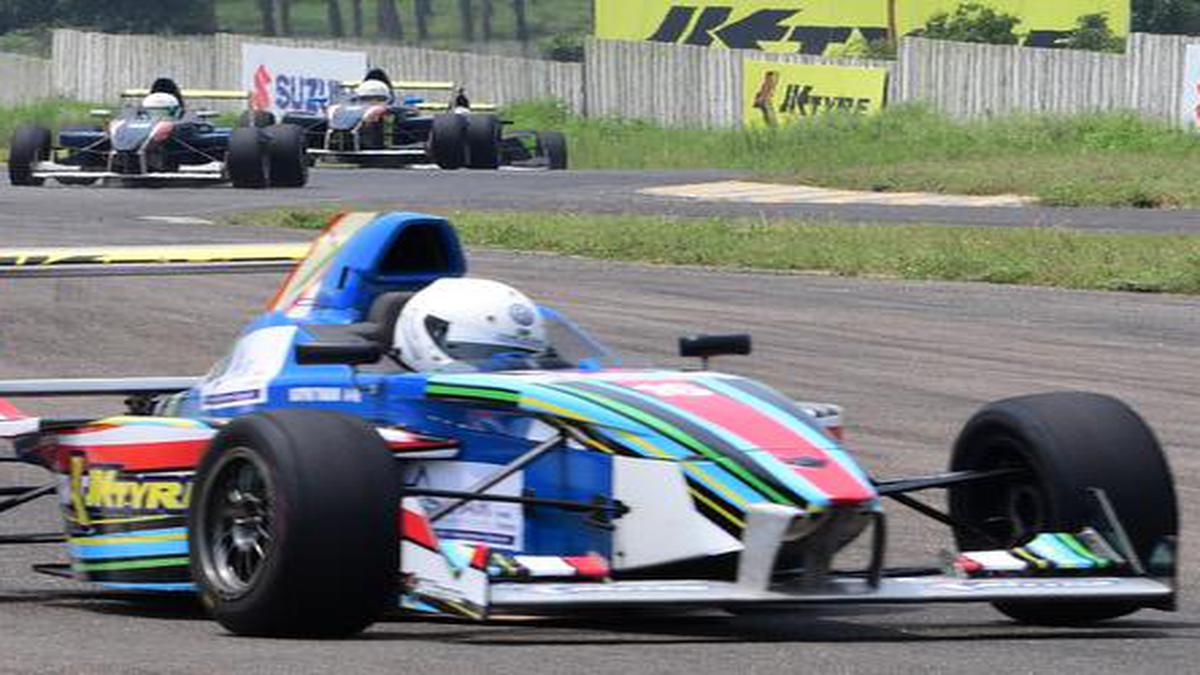 JK Tyre FMSCI Nat’l Racing C’ship: Karthik makes it two in a row