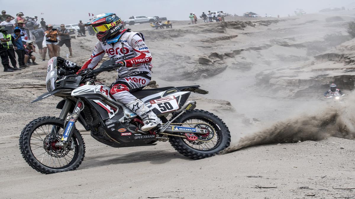 Dakar Rally 2019: Mixed fortunes for Indian riders K.P. Aravind of Sherco TVS and C.S. Santosh of Hero MotoSports