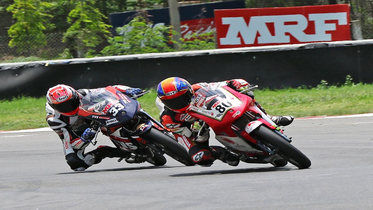 MRF MMSC Motorcycle Racing C'ship: Four in a row for Rajiv Sethu