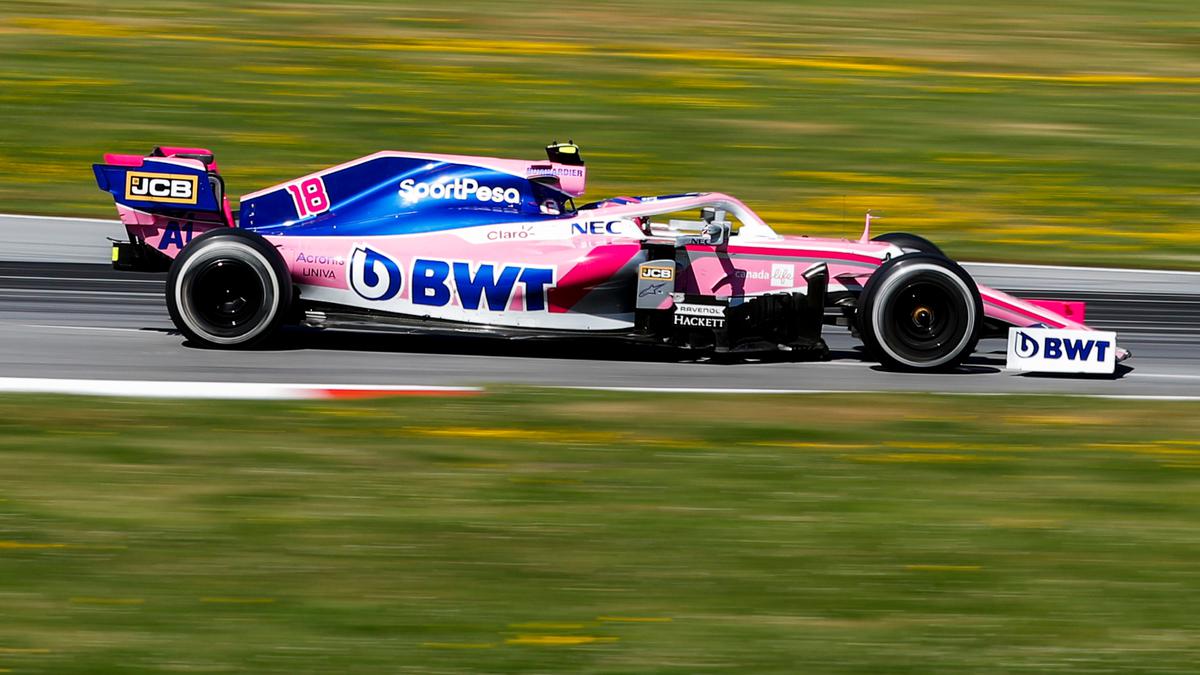 Racing Point gets 2020 F1 car on track at Silverstone