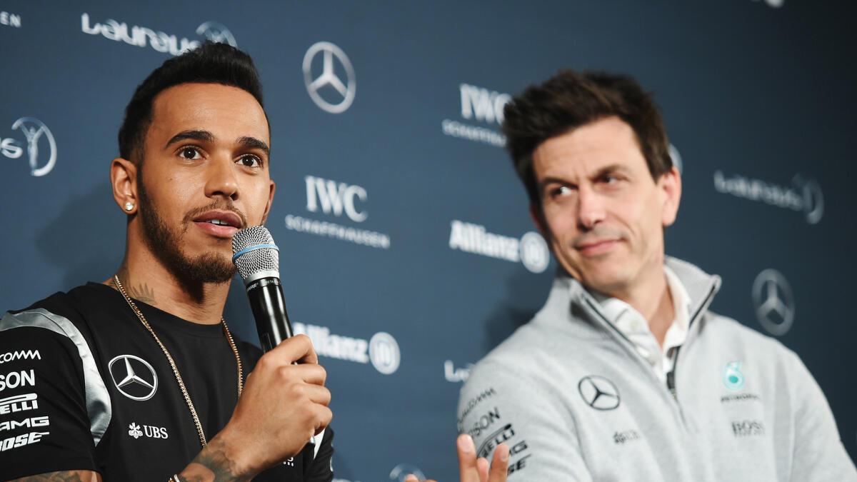 Lewis Hamilton’s departure was a ‘surprise’ at breakfast meeting, Mercedes team principal Toto Wolff says