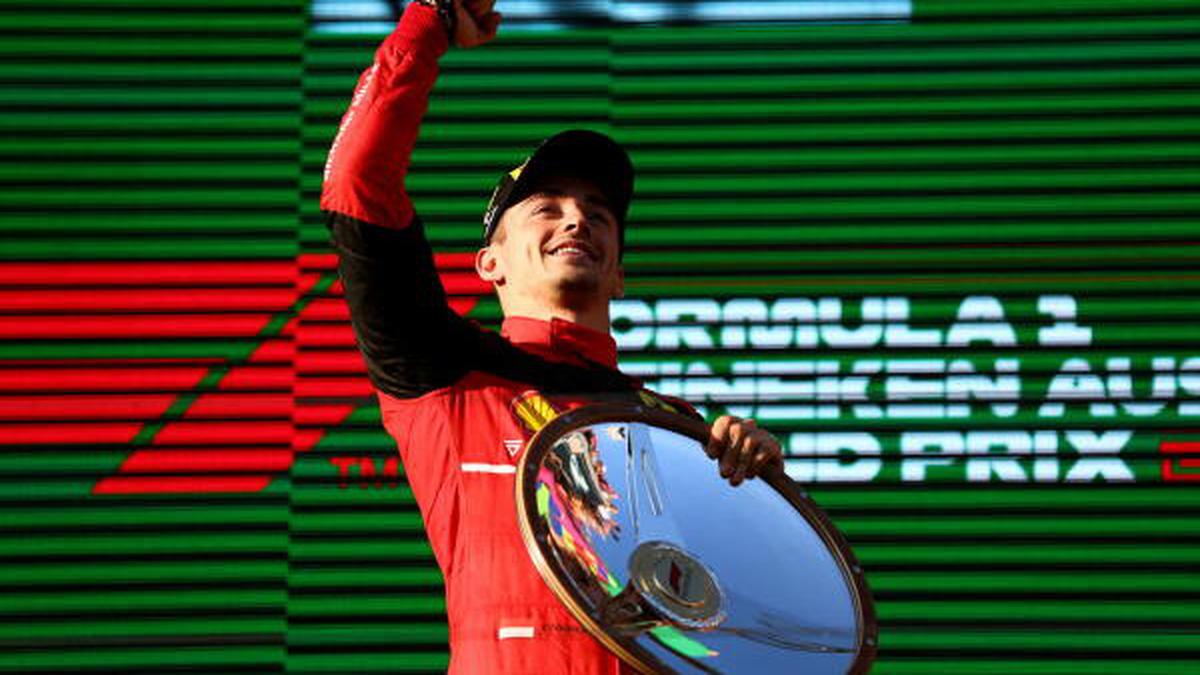 Charles Leclerc wins Australian Grand Prix for Ferrari