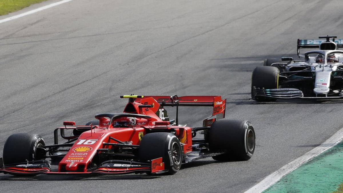 Charles Leclerc: Ferrari driver wins Italian Grand Prix after holding off Lewis Hamilton, Bottas