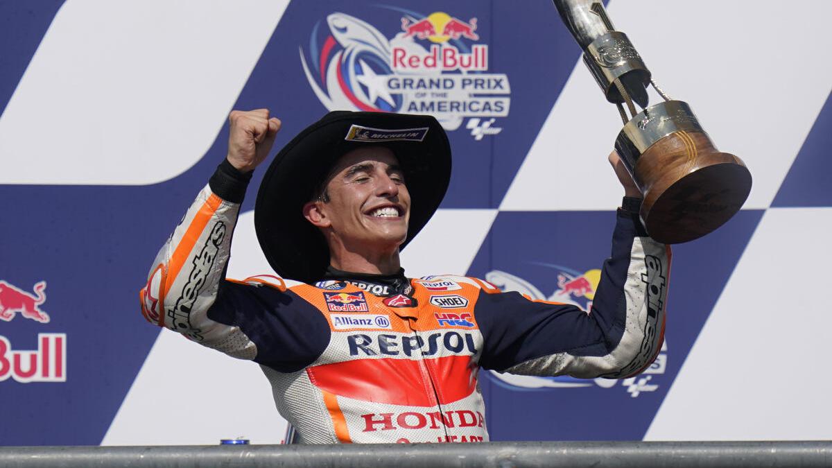 Marc Marquez storms to victory for seventh win at Austin GP