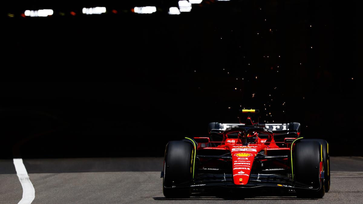 Ferrari’s Carlos Sainz fastest in first Monaco practice