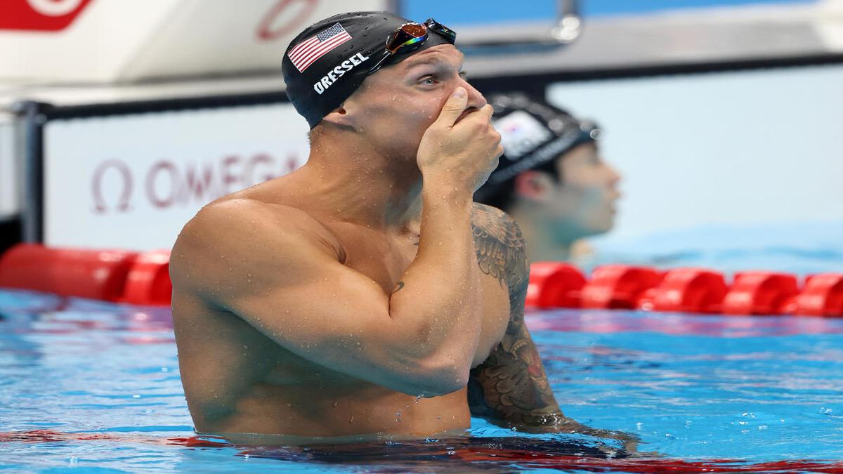 Tokyo Olympics, Swimming, Day Six Caeleb Dressel, Robert Finke win in