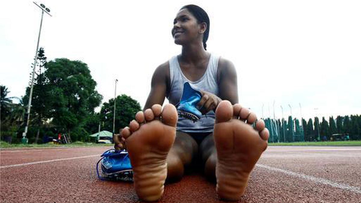 Swapna Barman gets customised Adidas shoes for her 12-toed feet