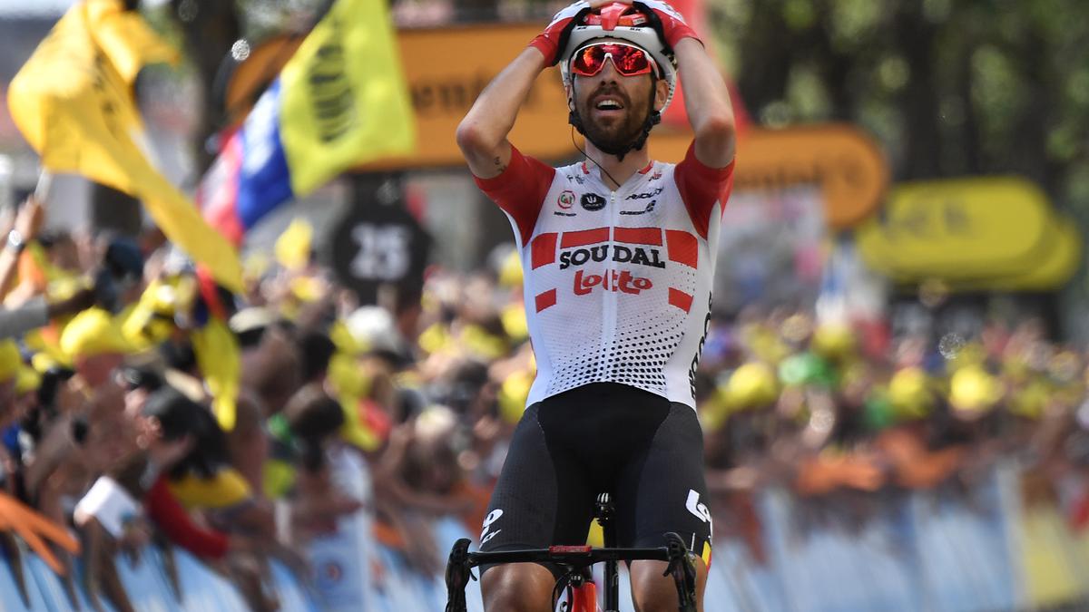 Tour de France 2019: De Gendt storms to victory as Thomas recovers from ...