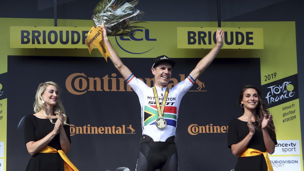 Tour de France 2019: Daryl Impey pips Tiesj Benoot to clinch first win