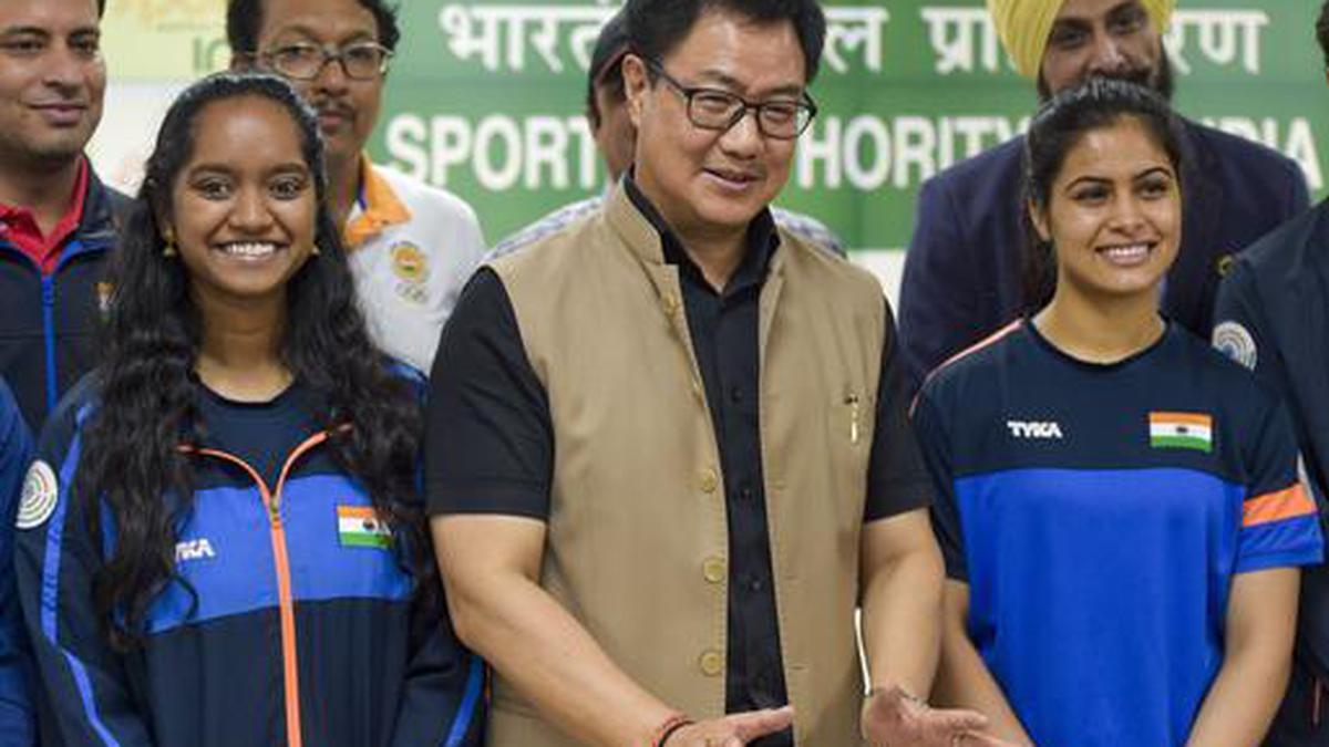 Kiren Rijiju expecting a strong performance from Indian shooters in Tokyo Olympics