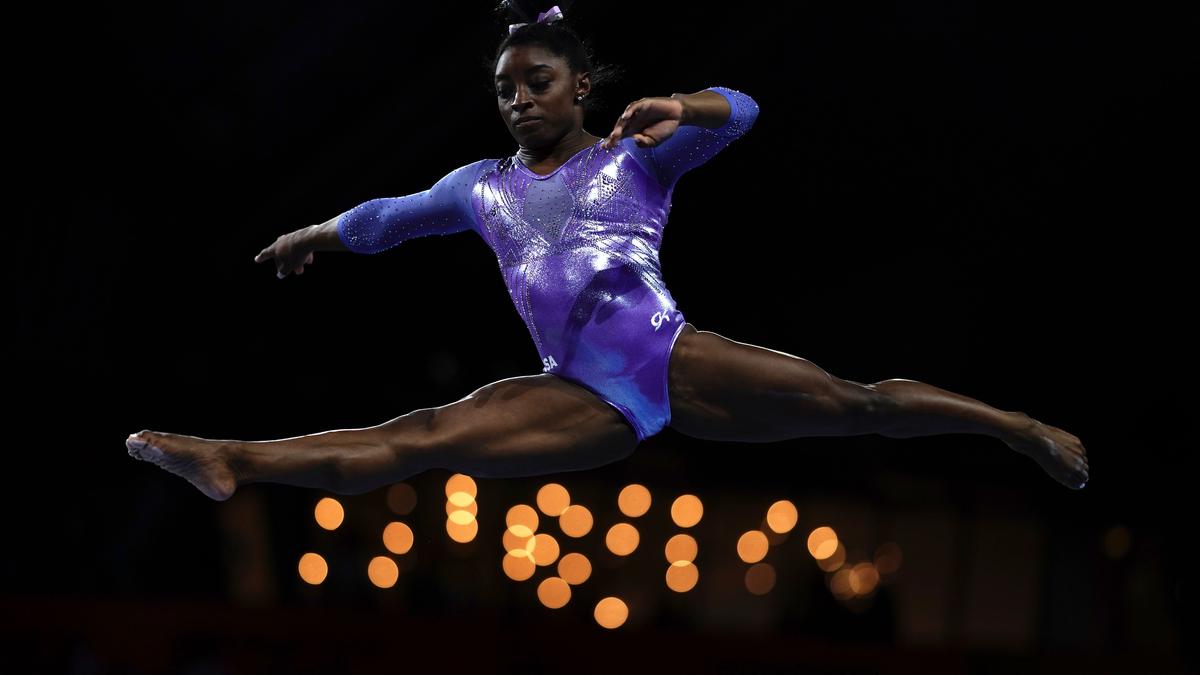 Simone Biles warms up for Tokyo Olympics by claiming seventh U.S. title