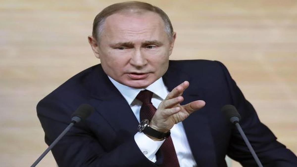 Vladimir Putin: Russians must compete under flag at sports events