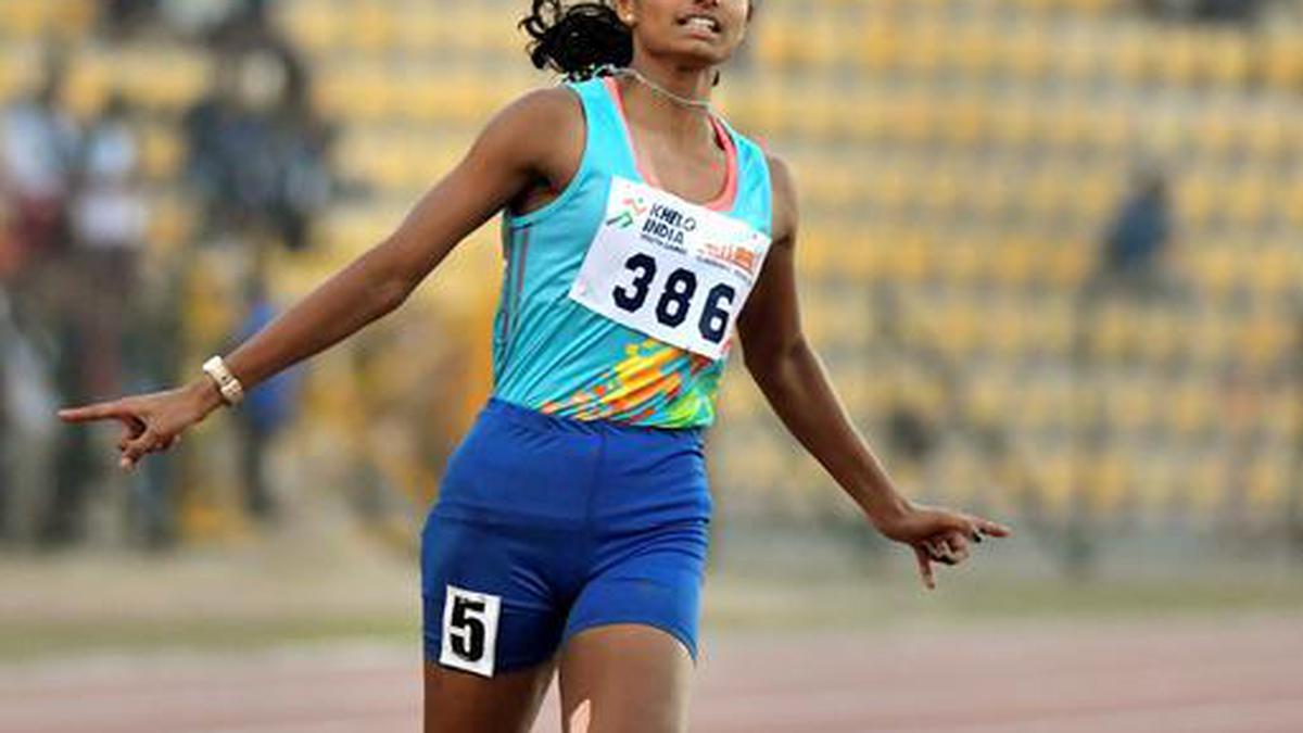 Khelo India Youth Games: Ancy Sojan wins two gold medals - Sportstar