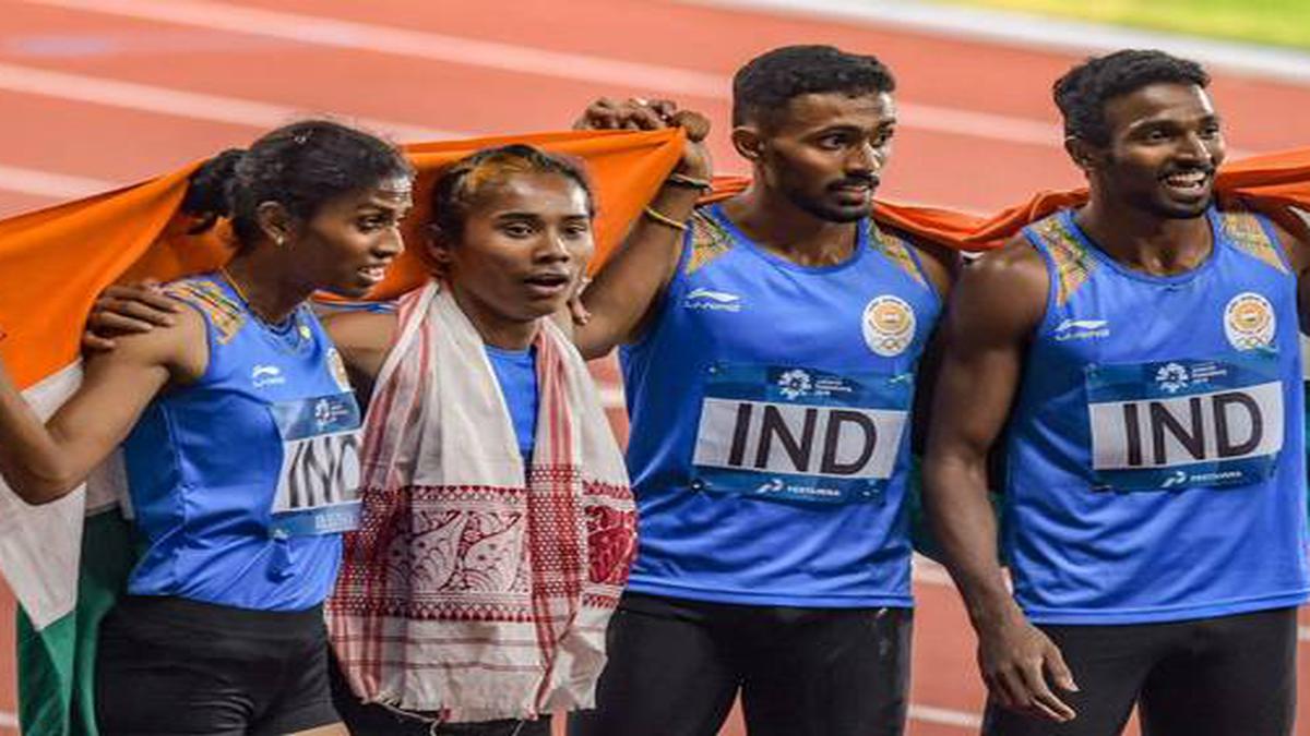 Indian mixed relay team's 2018 Asian Games silver upgraded to gold