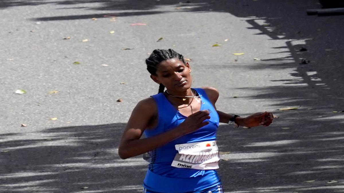 Positive COVID test rules Azimeraw out of London Marathon