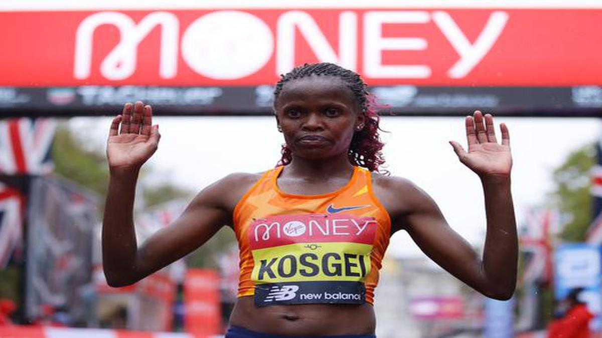 Brigid Kosgei cruises to London Marathon win in the rain - Sports News - Sportstar