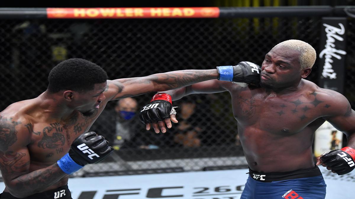 UFC Vegas 22 Derek Brunson grinds out win over Kevin Holland Sportstar