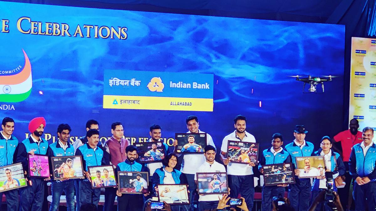 Tokyo 2020 paralympians felicitated by the Indian Bank