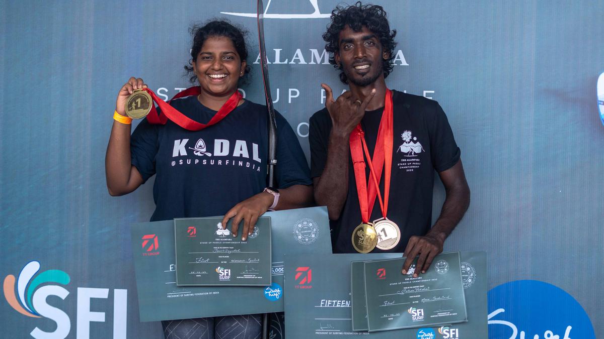 Patchai, Jagadish defend National Stand Up Paddle C'ship title