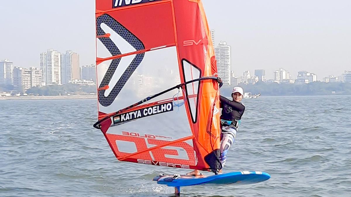 Katya Coelho becomes first Indian female iQFoiler to qualify for 2023 Asian Games