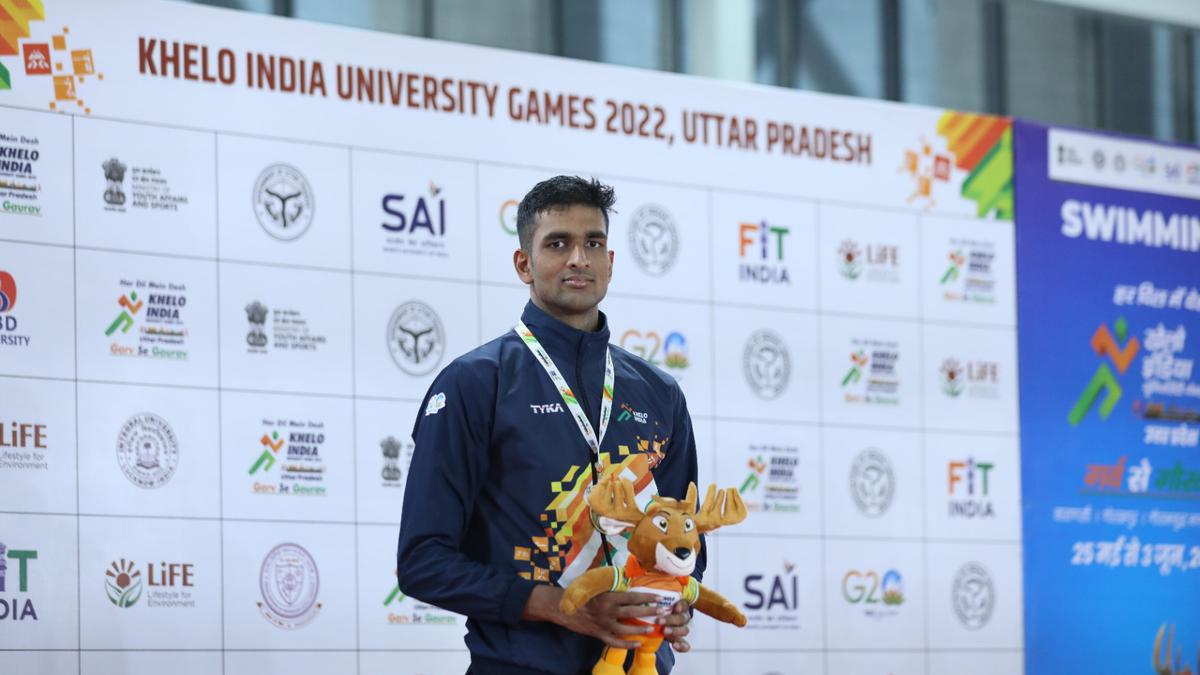 Khelo India University Games Day 5: Aneesh Gowda, Siva Sridhar, in fight for pool supremacy with three golds each