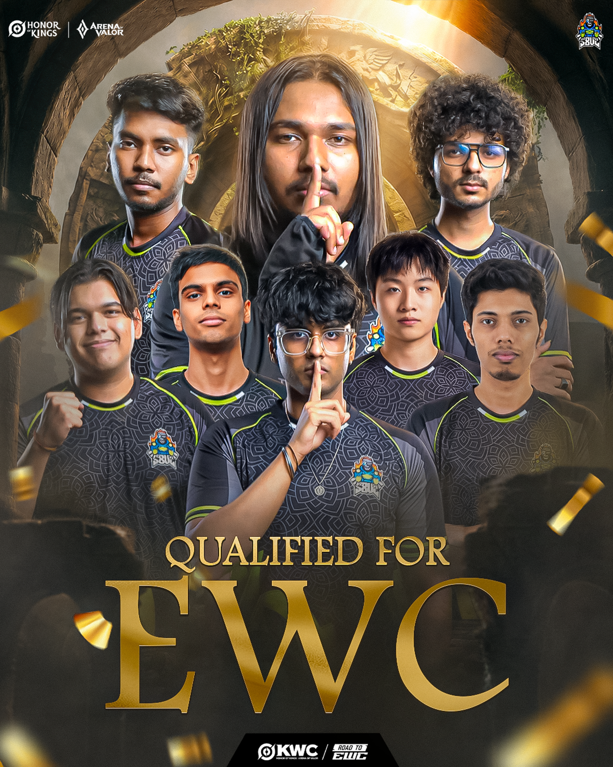 A equipe S8UL se classificou para a Honor of Kings World Cup (KWC) no EWC 2026. A equipe S8UL se classificou para a Honor of Kings World Cup (KWC) no EWC 2026.