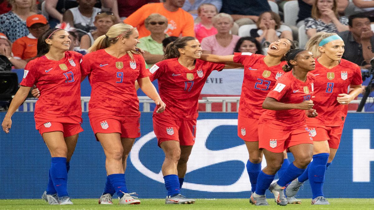 England 1 - 2 USA Women's World Cup semifinal - England knocked out, USA through to fifth final