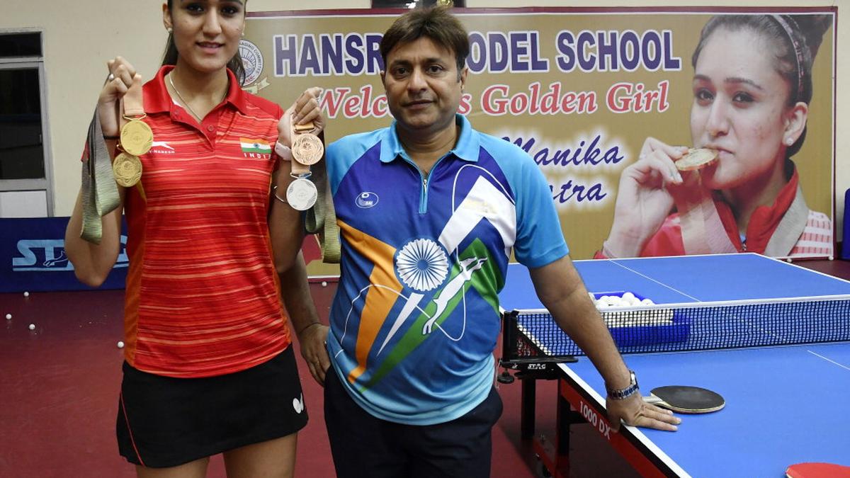 Table Tennis News Manika Batra splits with longtime coach Sandeep