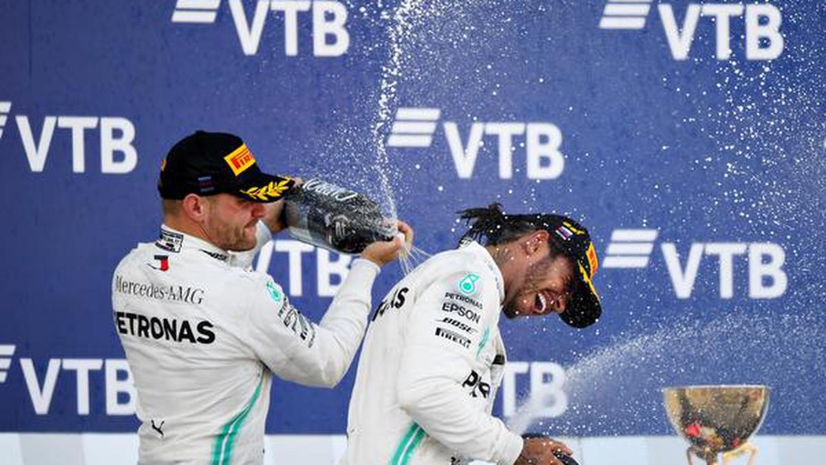 Russian Grand Prix: A dollop of luck for Mercedes