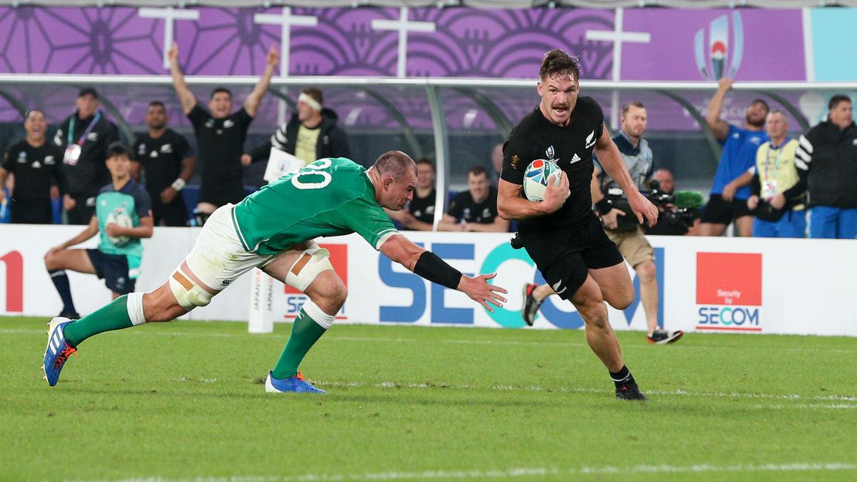 Rugby World Cup 2019: New Zealand 46-14 Ireland