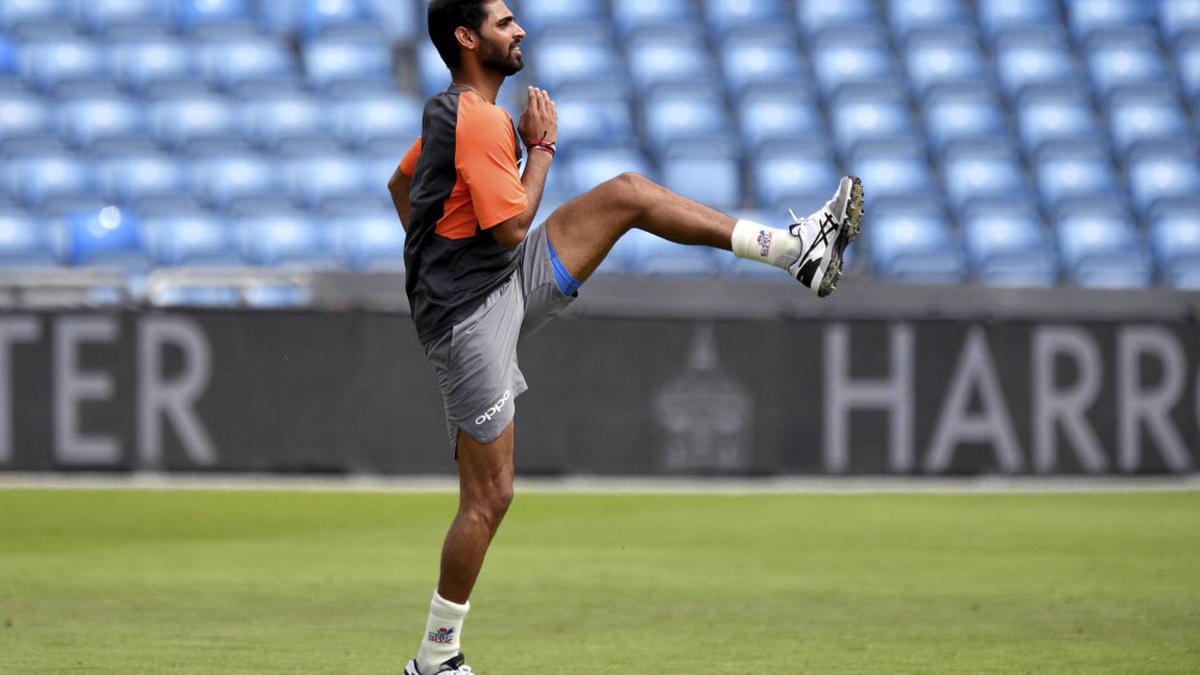 Bhuvneshwar Kumar trains with Team India to test fitness