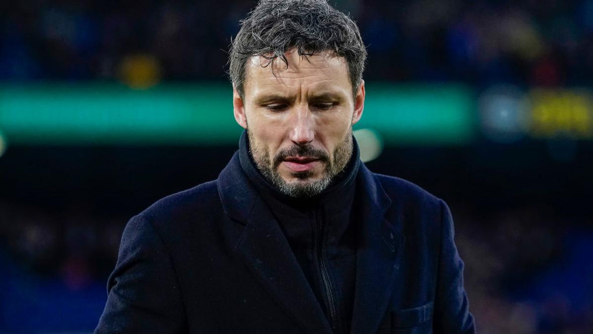 PSV Eindhoven fires manager Mark van Bommel