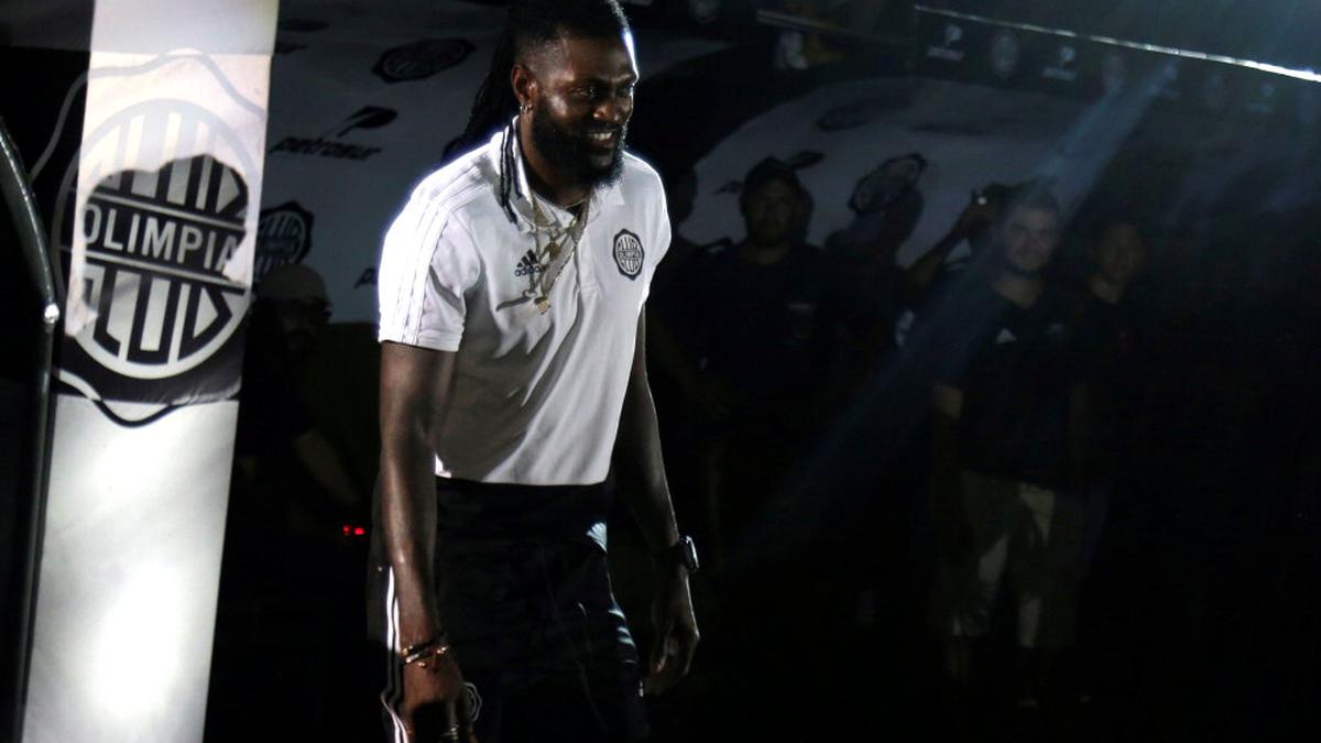 Emmanuel Adebayor stuck in quarantine in Benin: Club Olimpia