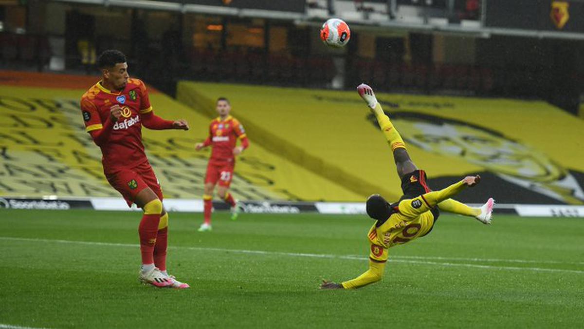 EPL: Welbeck wonder goal takes Watford away from drop zone